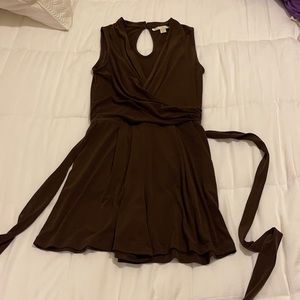 XS Chocolate Romper jumpsuit/Short Boston Proper